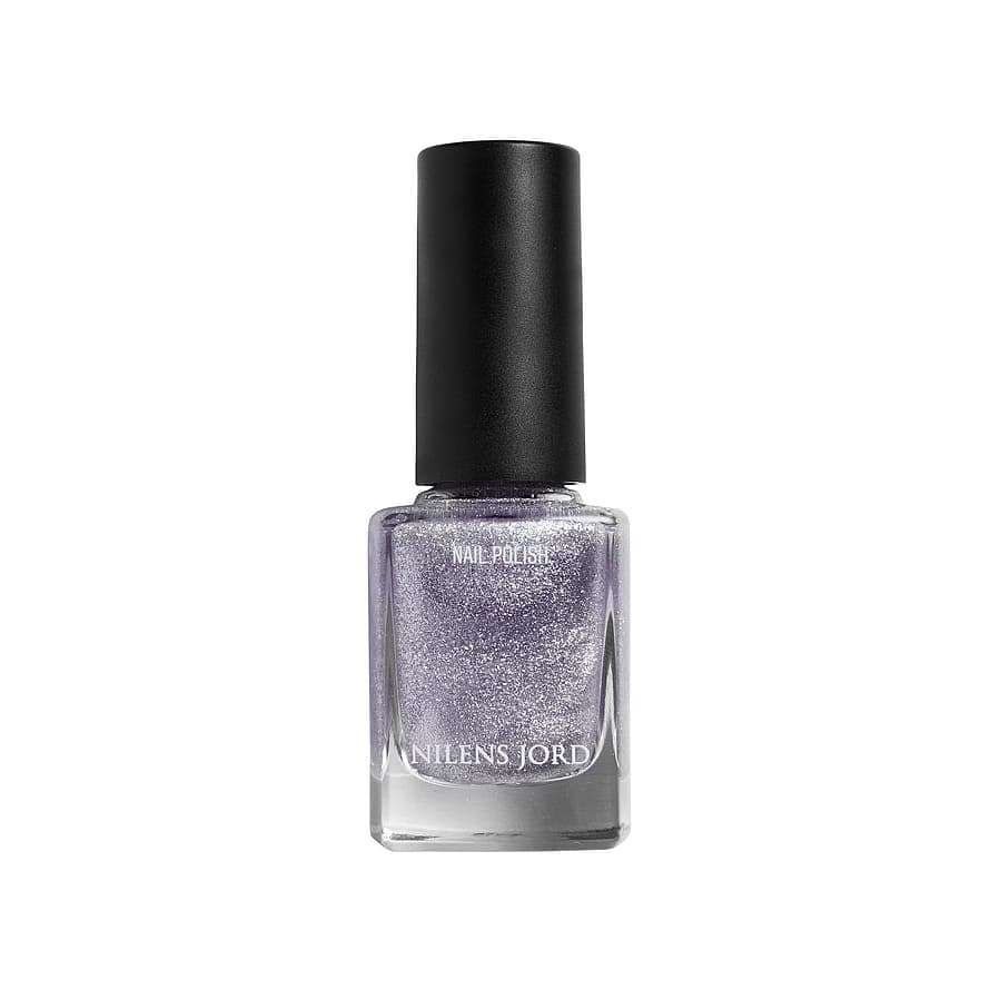 Nilens Jord Nail Polish Lilac Glitter