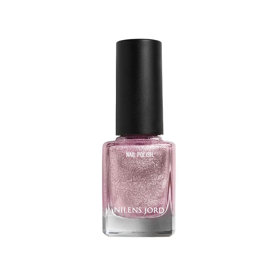 Nilens Jord Nail Polish Glitter Pink