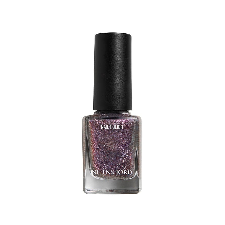 Nilens Jord Nail Polish Purple Glitter