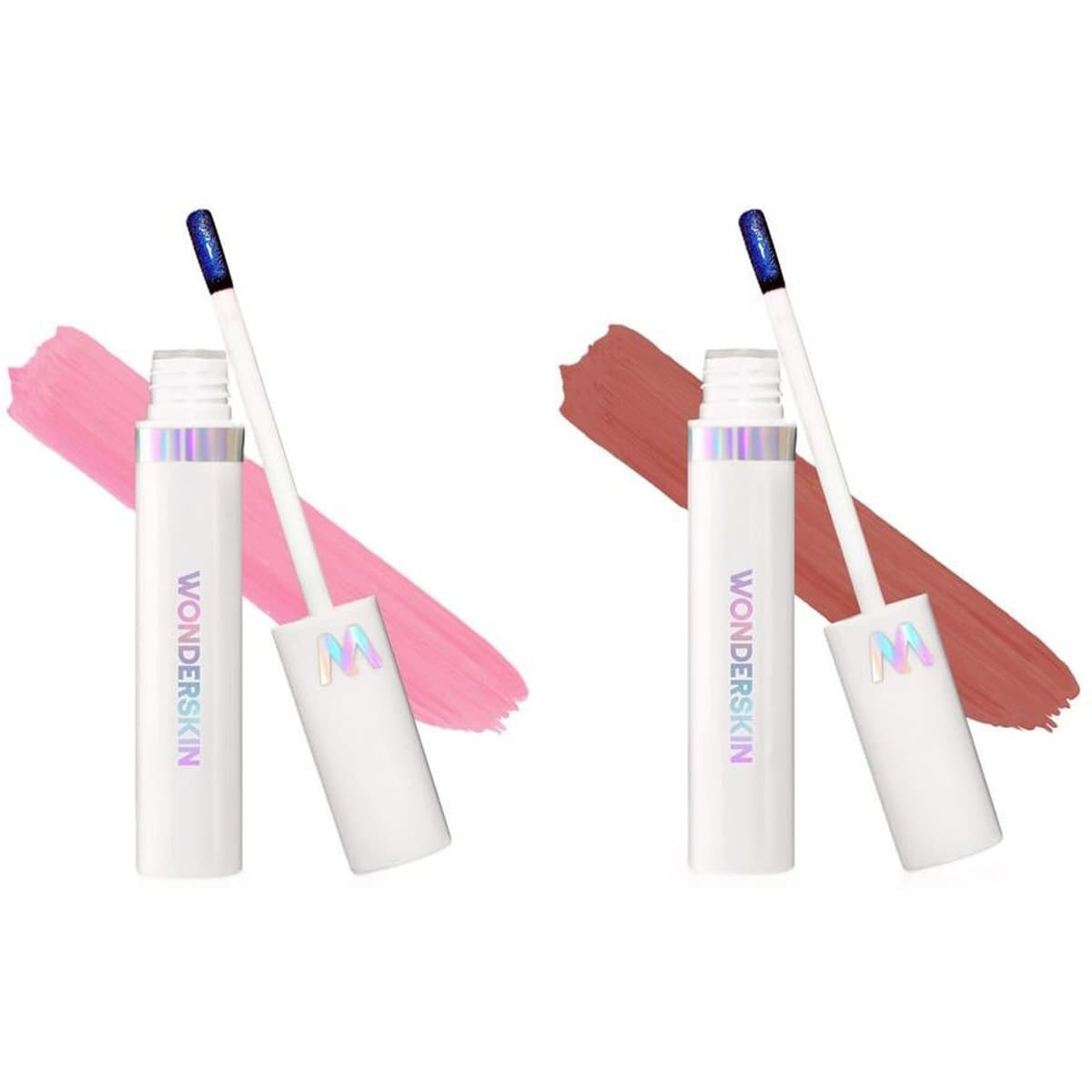 Wonderskin Wonder Blading Lip Stain Masque Pink & Chestnut Duo