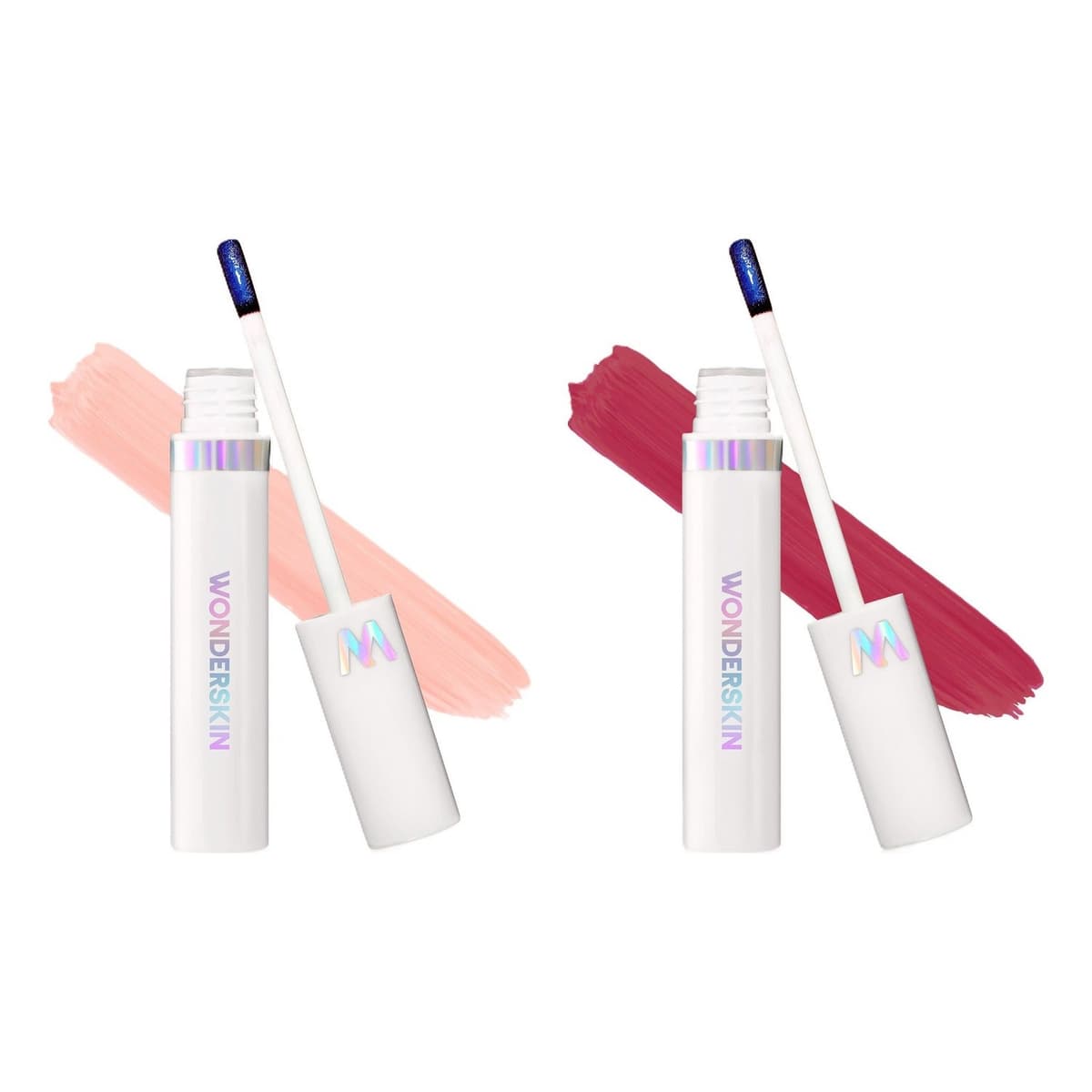 Wonderskin Wonder Blading Lip Stain Masque Peachy & Toffee Rose Duo