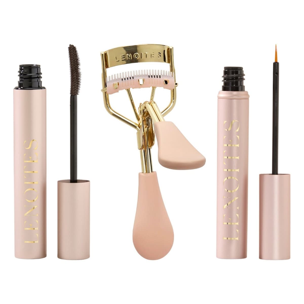 Lenoites Lash Lift & Growth Essentials Mascara , Curler & Serum