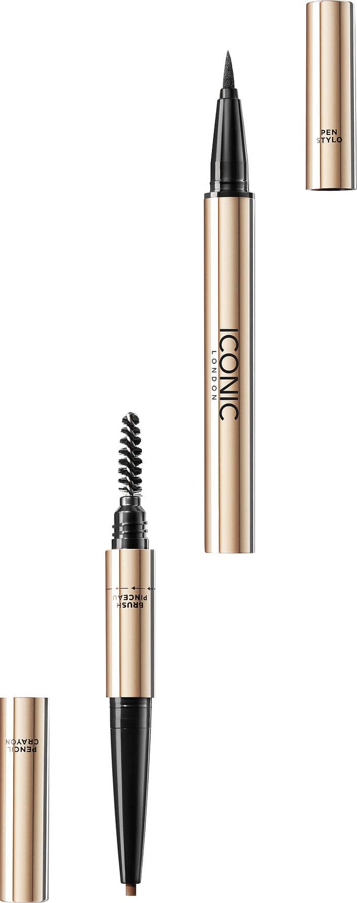 Iconic London Triple Precision Brow Definer Brow Definer Chocolate