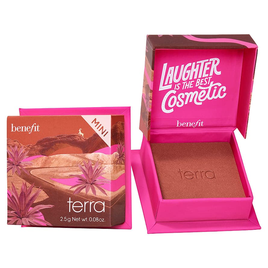 Benefit Cosmetics Box O' Powder Blush Mini Golden Brick-red ( )
