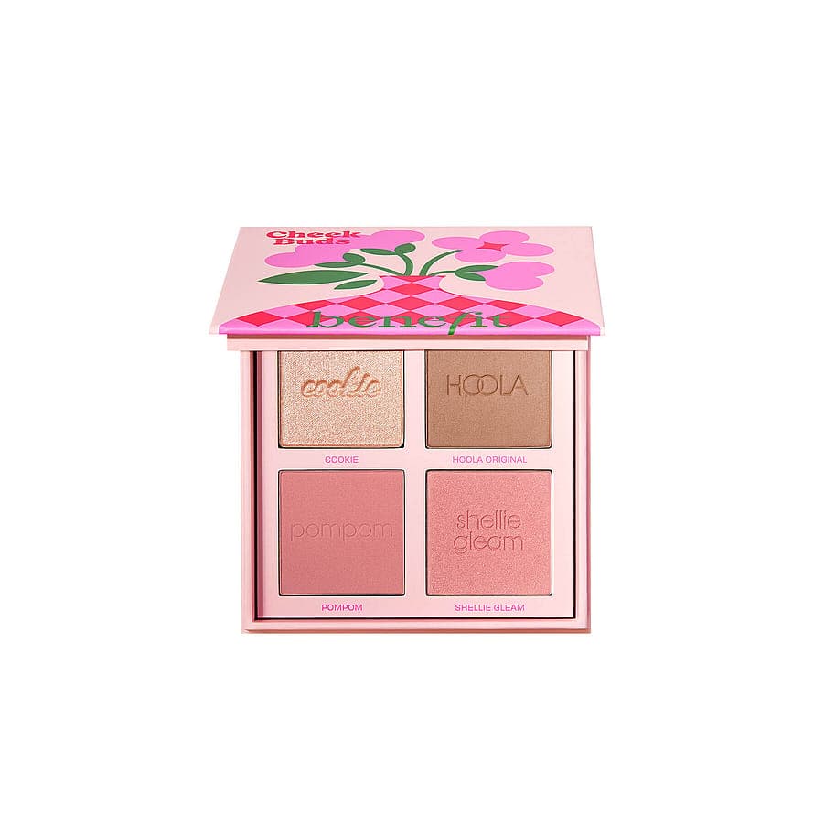 Benefit Cosmetics Cheek Buds - Bronzer, highligher och blush palette
