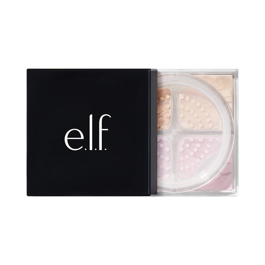 e.l.f. Set it Bright Powder Quad Light-Medium