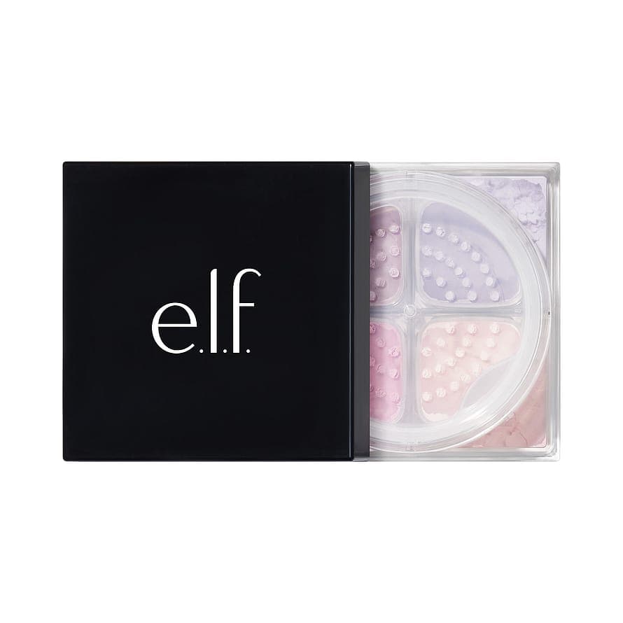 e.l.f. Set it Bright Powder Quad Lilac Haze Fair-Tan
