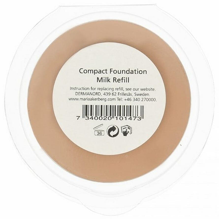 Maria Åkerberg Compact Foundation Refill Sticker Milk