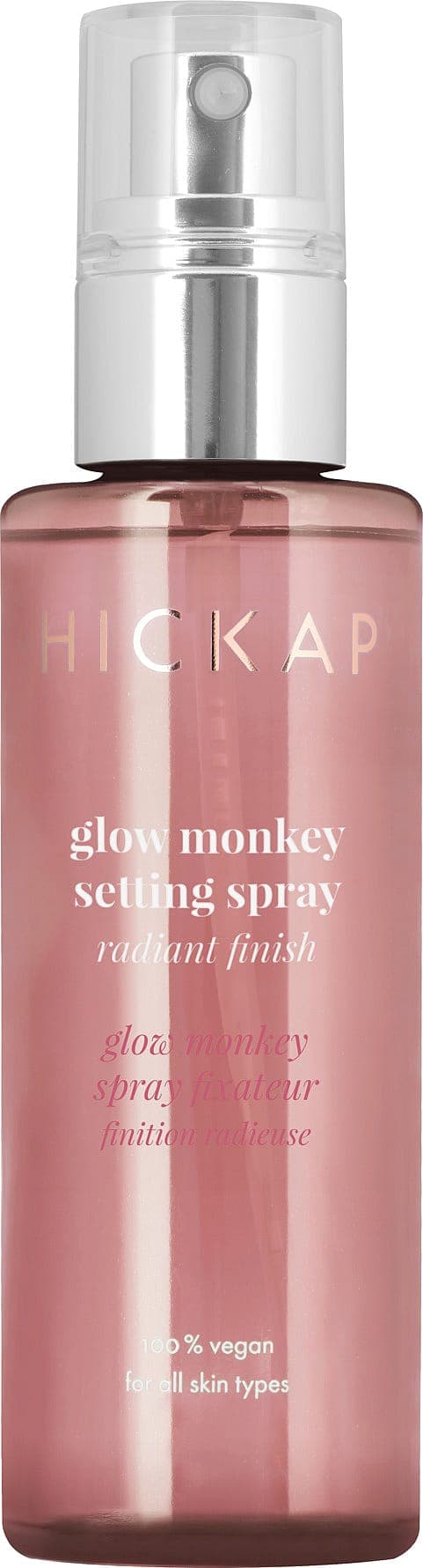 Hickap Glow Monkey Setting Spray Radiant Finish