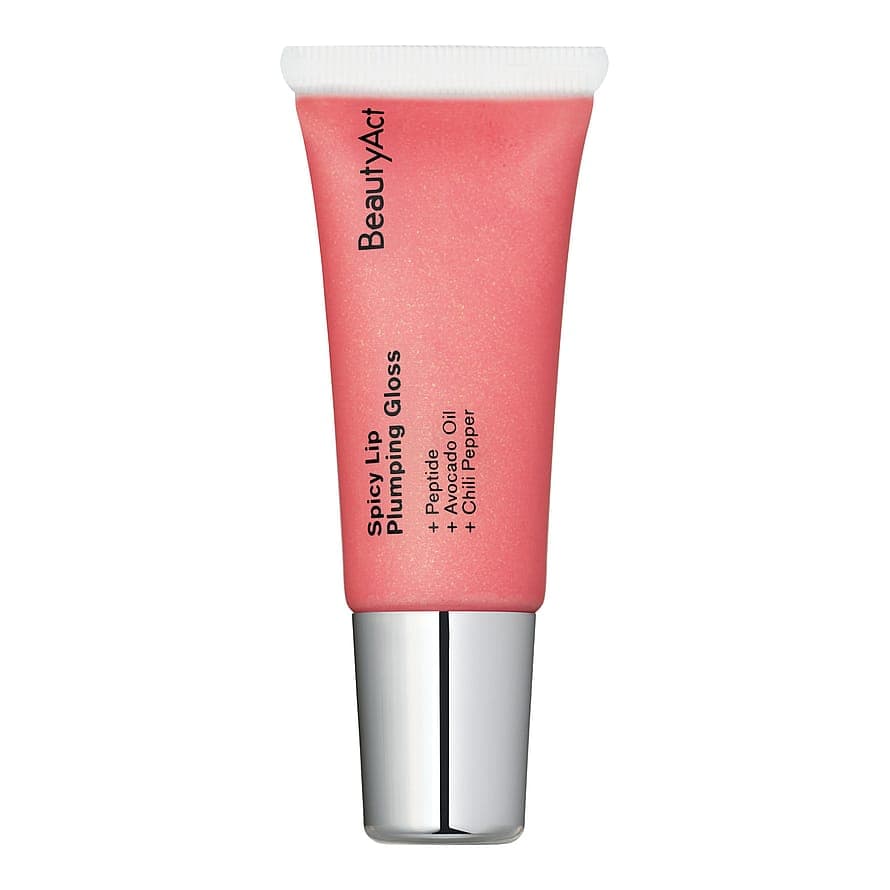 Beautyact Spicy Lip Plumping Gloss Ginger Spice Glitter