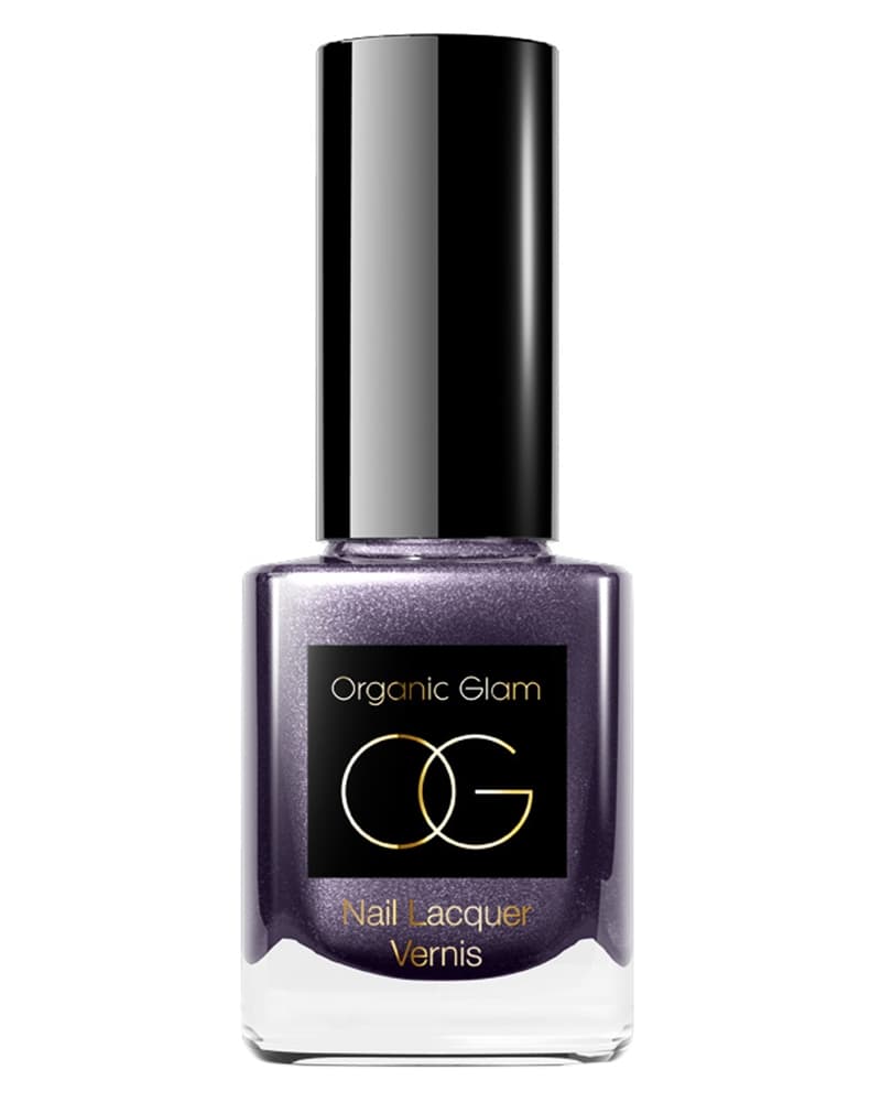 Organic Glam Deep Purple Nail Polish