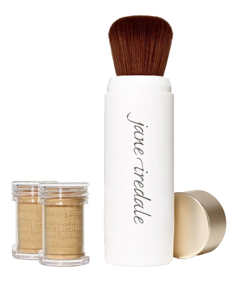 Jane Iredale Amazing Base SPF 20 Refillable Brush - Latte