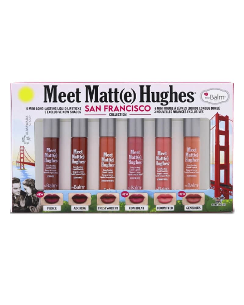 The Balm Meet Matt(e) Hughes Mini Kit - San Francisco 6 stk