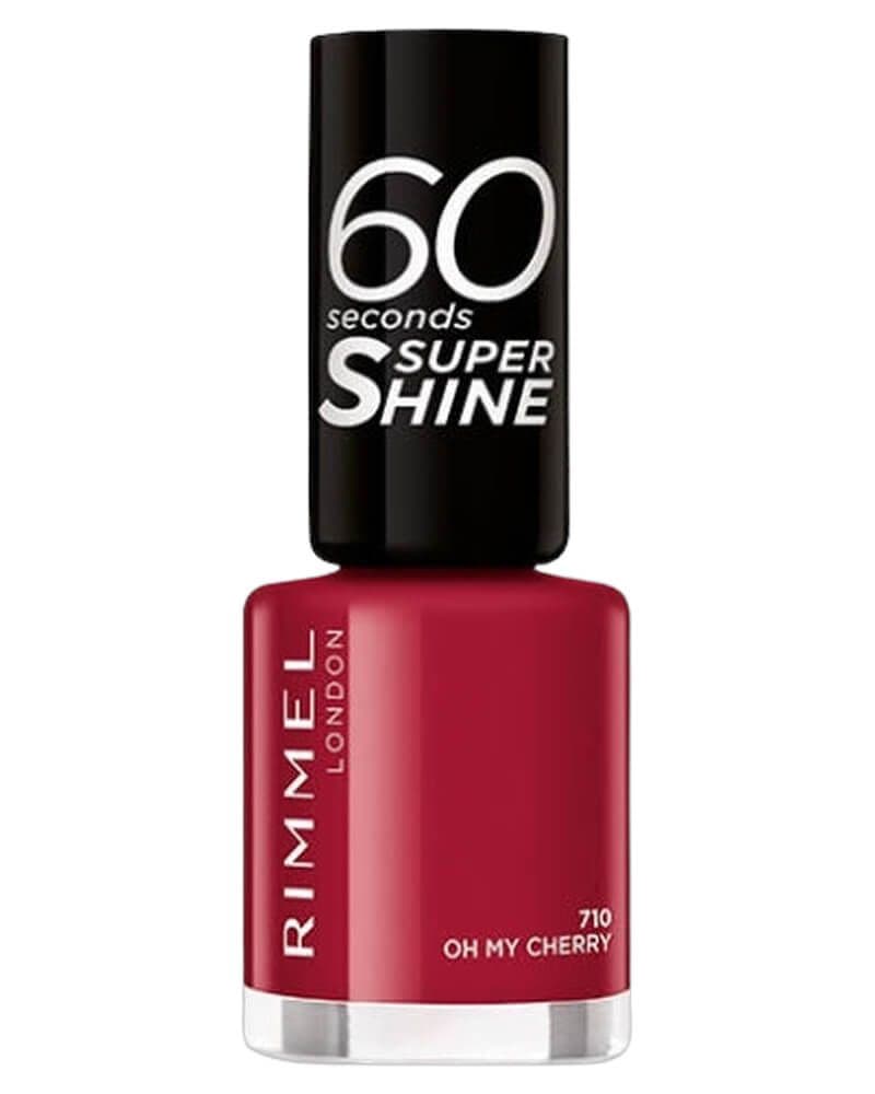 Rimmel 60 Seconds Super Shine Nail Polish 710 Oh My Cherry